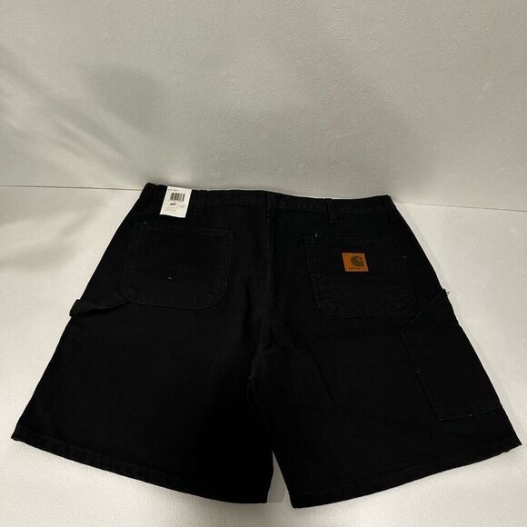 Carhartt Black Work Shorts | Size 38 (Altered from 40) | Rugged Canvas Carpenter - Picture 2 of 15